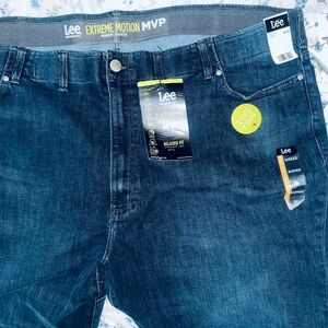 Lee Relaxed Blue Jeans Classic Style 54/32